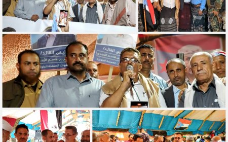 قيادة السلطة المحلية بمحافظة الضالع تؤكد دعمها لمطالب الشعب الجنوبي