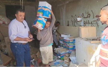 حملة رقابية بالمنصورة تضبط 4 أطنان من مواد منتهية الصلاحية..