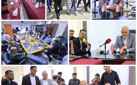 من الجمود إلى النهوض..محافظ تعز في زيارة ميدانية لمجموعة شركات أحمد عبد الله الشيباني لإعادة تطبيع العمل وتحريك عجلة الإنتاج