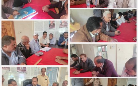 السلطة المحلية بمديرية قعطبة برئاسة بكر الشاعري تُعلن تأييدها لقرارات الرئيس الزبيدي، ويدعوا أبناء قعطبة ومريس والعود إلى الاحتشاد الجماهيري والمشاركة بموكب الضالع