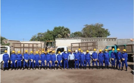 تدشين حملة نظافة لمخيمات النازحين بالخوخة بدعم من منظمة التضامن الدولية...