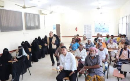 الهيئة الإقليمية (PERSGA) والهيئة العامة لحماية البيئة: تنفذ برنامج توعية لصيادي وقطاع المرأة في منطقة فقم ( مديرية البريقة -عدن)