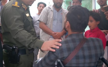 النقيب هيثم الذرحاني المدير الفني للسجل المدني يسعى لراحة المواطنين بتقديم أفضل الخدمات