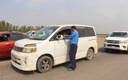 مرور الحديدة ينفذ حملة مرورية لضبط المخالفات وتعزيز السلامة على الطرقات...