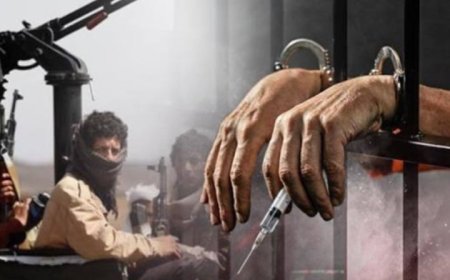 توثيق تعذيب أسرى بحقن مخدرة داخل معتقلات الميليشيات الحو .ثية ...