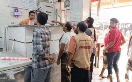 نزول ميداني مفاجئ إلى عدد من مطاعم ومخابز الشيخ عثمان...