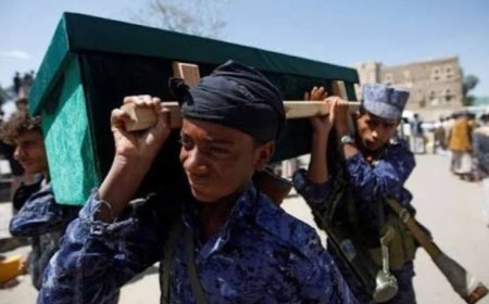 الحو...ثيبن يعترفون بمصرع عدد من خبرائها العسكريين....