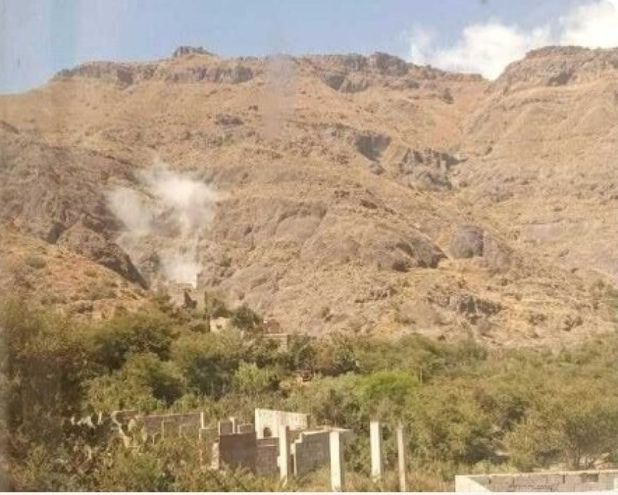 مليشيا الحو..ثي تستهدف منازل المواطنين في تعز بقصف مدفعي وتلحق أضراراً واسعة....