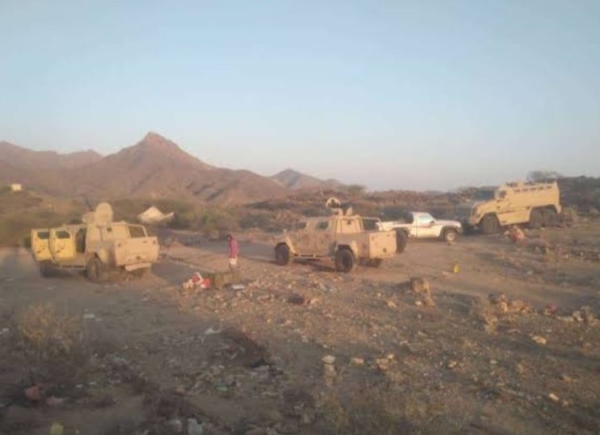 القوات الجنوبية تتصدى لهجوم إرهابي بوادي عومران بمحافظة أبين....  