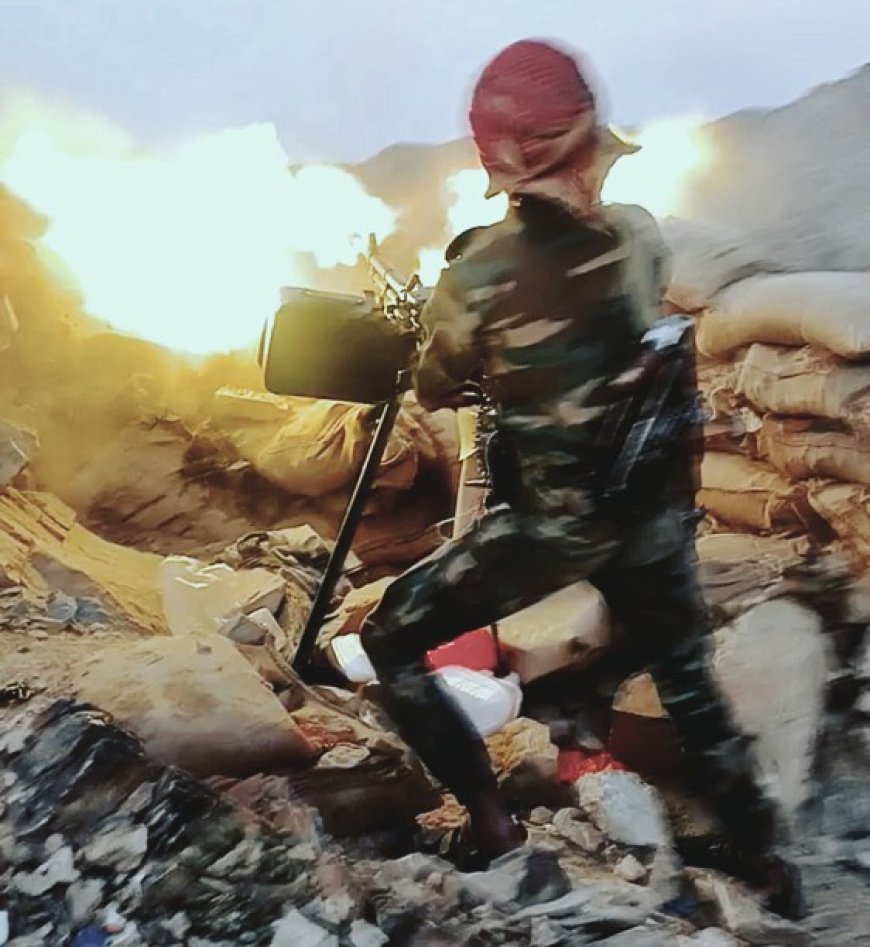 قوات محور سبأ تحبط هجومًا حو...ثيًا على مرخة العليا....