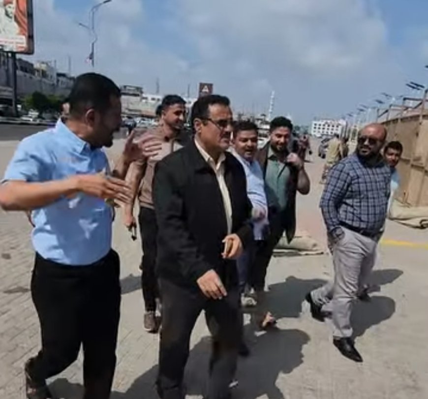 عــاجــل:قيادات محلية أول الواصلين إلى ساحة العروض بخورمكسر قبيل انطلاق اعتصام الخيام في عدن