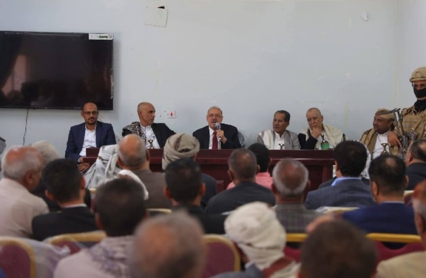 رئيس مجلس النواب يزور مديرية جبل حبشي  ويطلع على احتياجاتها الخدمية والتنموية...