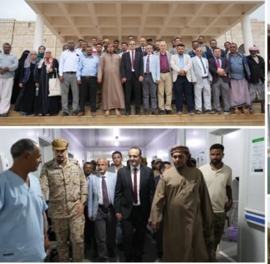 وزير الصحة يشيد بحجم الدعم الذي يقدمه الأشقاء في السعودية والإمارات لتعزيز وتقوية النظام الصحي...