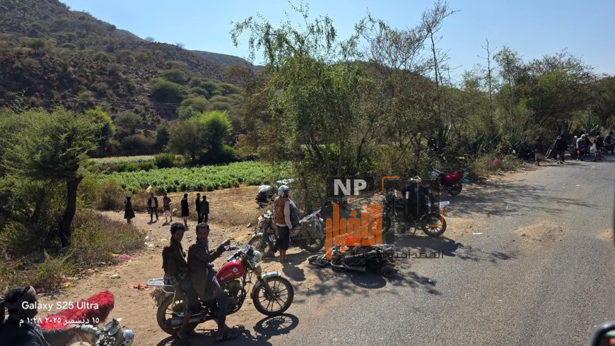 عاجل: مطب عشوائي يودي بحياة شابين في إب