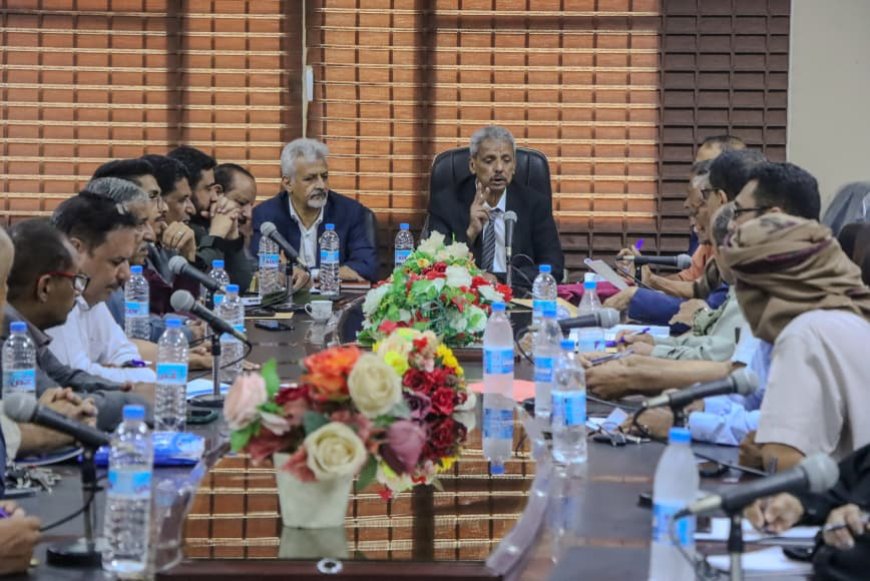 تنفيذي لحج يناقش تقريرين نصف سنوي ويقر إجراءات تنظيمية للشؤون الاجتماعية والمصائد السمكية