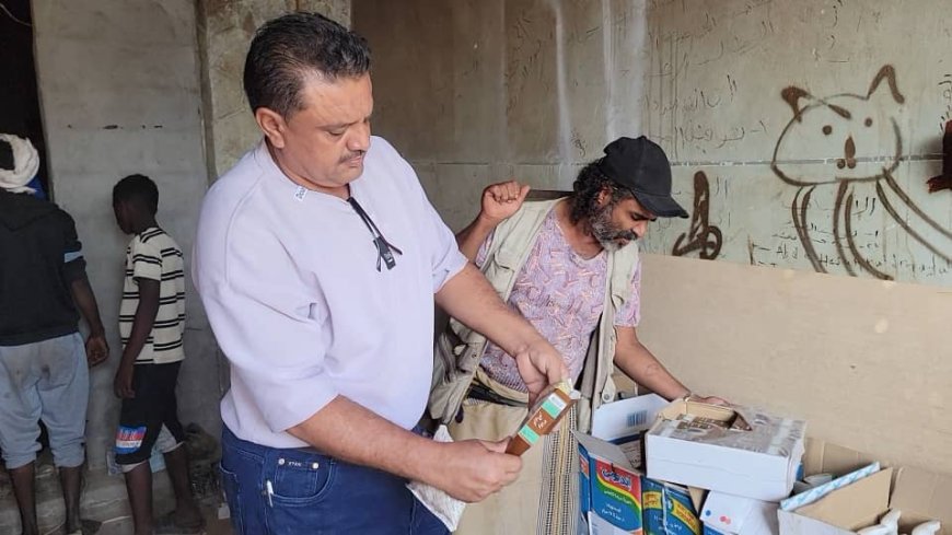 ضبط ( 4 ) أطنان من المواد منتهية الصلاحية في مديرية المنصورة بعدن...