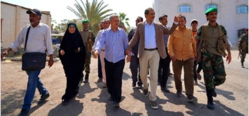 محافظ العاصمة عدن لملس يدعو إلى المعالجة الفورية لأي اختلالات أو عراقيل تعيق سير العمل...