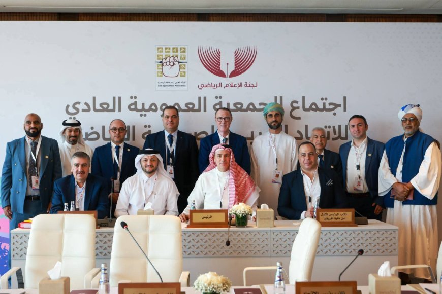 العواد رئيسا للاتحاد العربي للصحافة الرياضية بالإجماع