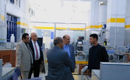 مستشار وزارة التعليم العالي يزور الجند ويشيد بإمكاناتها