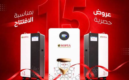 العدّ التنازلي يبدأ… «صوفيا للطاقة البديلة» تعلن عن افتتاح كبير وعروض قوية في يناير