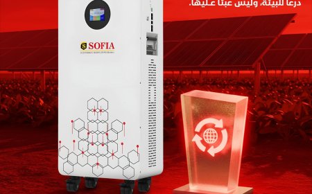 «صوفيا» تعلن عهدًا جديدًا للطاقة النظيفة… ابتكار تقني يحمي البيئة ويمنح المنازل استقلالها