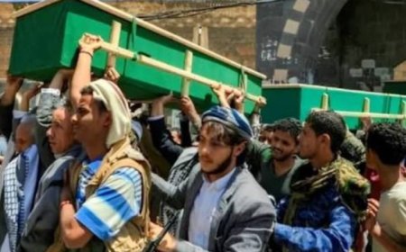 مصرع سته من قيادات الميليشيات الحو ..ثية في عمران ..