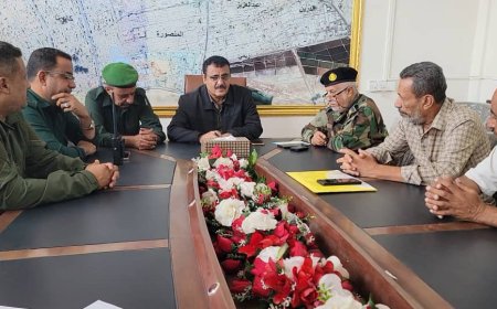 برئاسة مدير عام المديرية أحمد الداؤودي.اللجنة الأمنية بالمنصورة تشدد على رفع الجاهزية والتعامل الحازم مع أي محاولات لزعزعة السكينة....