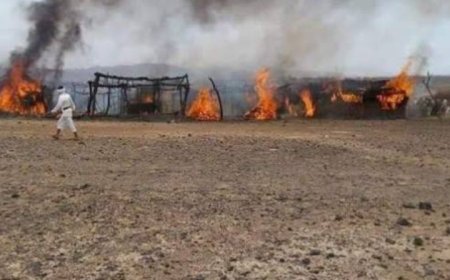 احصائية رسمية تكشف عن ضحايا حرائق بمخيمات مأرب رغم تراجع الحوادث 36%....