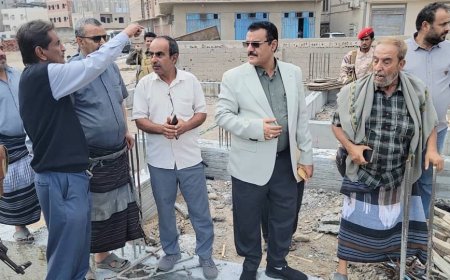 مدير عام المنصورة يدشن مشروع إنشاء مدرسة في بلوك ( 12 )....