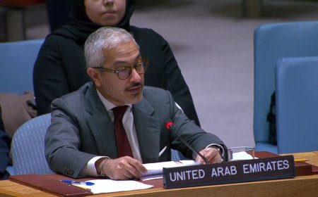 عاجل..المندوب الإماراتي أمام مجلس الأمن: وجودنا في اليمن شرعي وقدمنا أكثر من 8 مليارات دولار دعماً للشعب اليمني