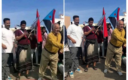 نجل نقيب الصحفيين والإعلاميين الجنوبيين ينفي صورة مفبركة له يدوس علم اليمن  ويؤكد: نضال الجنوب أخلاقي ولا يُدنّس الرموز