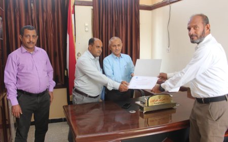 يوث فيشون تكرم رئيس جامعة الحديدة في اليوم الدولي للتعليم 2026م.....