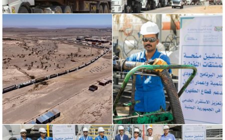 البرنامج السعودي لتنمية وإعمار اليمن يبدأ في إيصال المشتقات النفطية لكافة محطات توليد الكهرباء في اليمن 