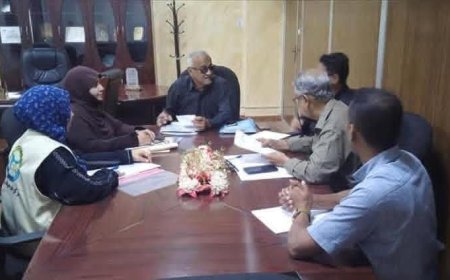 بتوجيهات معالي وزير الدولة محافظ عدن.. الوكيل سالم يترأس الاجتماع الأول للجنة الخاصة بحملة النظافة الشاملة 