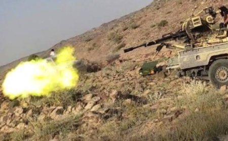 اعلام محور تعز : مصرع عنصر حو...ثي بعد تصدي القوات الحكومية تتصدى لمحاولة تسلل حوثية ...