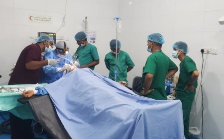 مستشفى السلام بقعطبة ينفذ عمليات جراحية ناجحة لاستئصال اللوزتين والحميات بجهود طاقم متميز