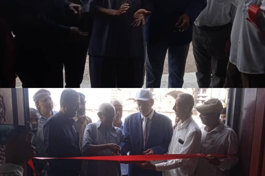 إفتتاح المعرض التشكيلي وفن الجرافيك الأول في المرسم الحر في العاصمة عدن