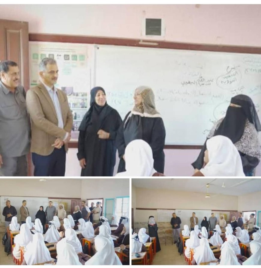 المحافظ لملس ومدير الامن الشعيبي يتفقدان سير العملية التعليمية في عدن مع انطلاق الفصل الدراسي الثاني