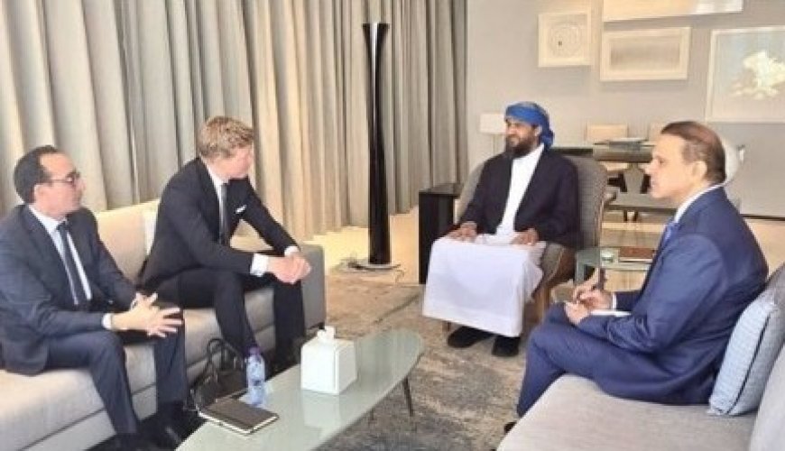 عضو الرئاسي المحرّمي يبحث مع المبعوث الأممي مستجدات الأوضاع ودعم الحوار الجنوبي...