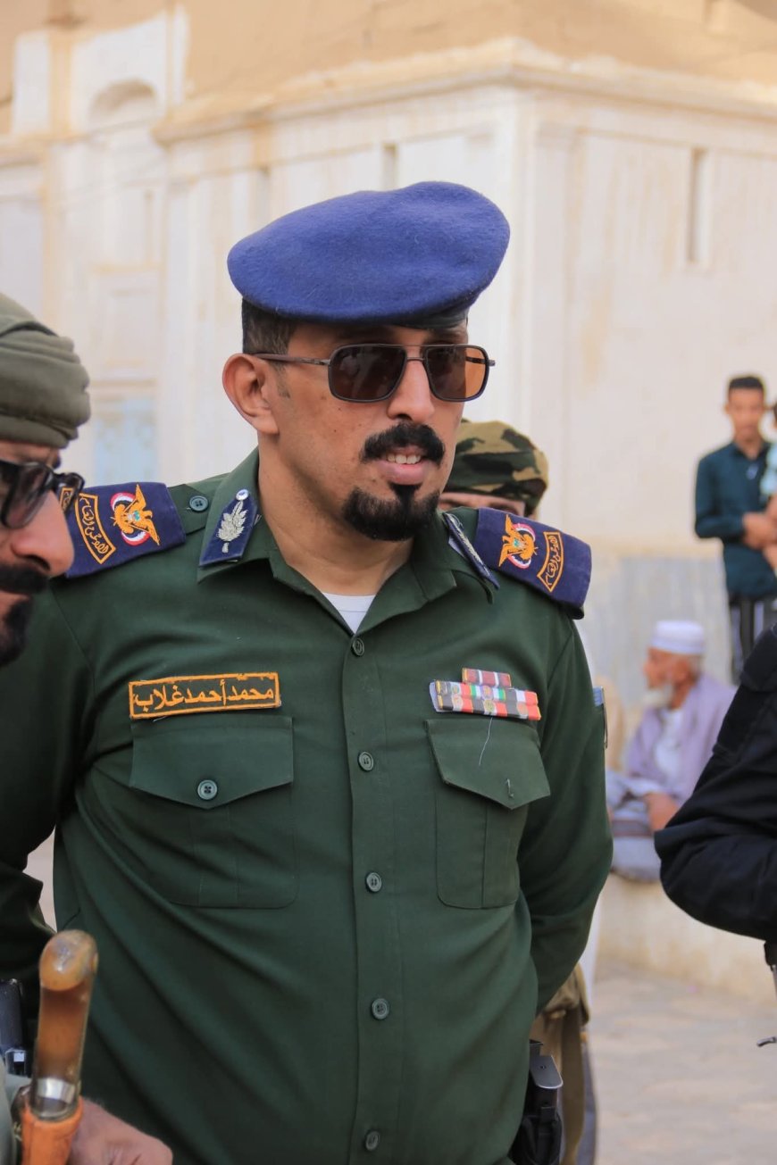 الرائد غلاب يطوي صفحة الماضي: موقف إنساني يعكس أخلاقيات الدولة وسط تعقيدات المشهد الأمني بحضرموت