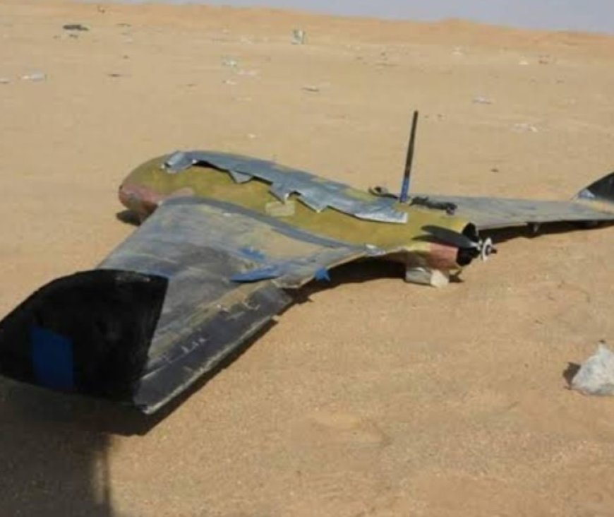 القوات الحكومية تسقط طائرة حو..ثية في الجوف...