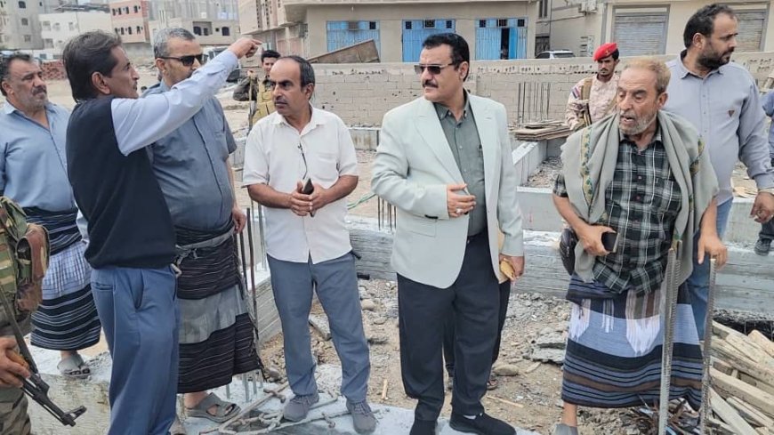 مدير عام المنصورة يدشن مشروع إنشاء مدرسة في بلوك ( 12 )....