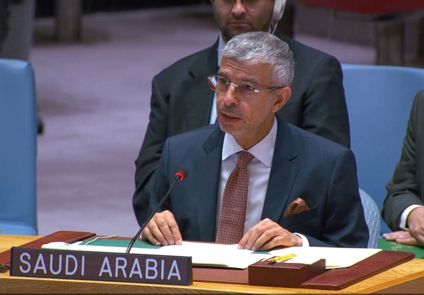عاجل..المندوب السعودي لدى مجلس الأمن الدولي : تحركات المجلس الانتقالي في حضرموت والمهرة أحادية وتهدد الأمن الوطني