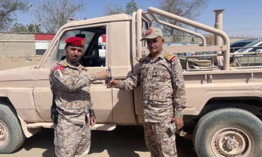 الشرطة العسكرية بمأرب تسلّم طقمًا عسكريًا تابعًا للمنطقة العسكرية الأولى....