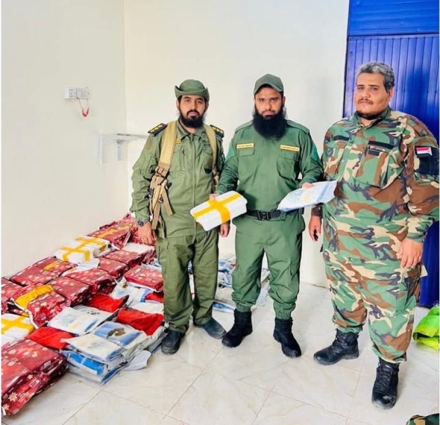 المقدم الجعدني يثمن ويشيد بالنجاحات الحملة الأمنية لقوات العمالقة بقيادة العميد حمدي شكري....