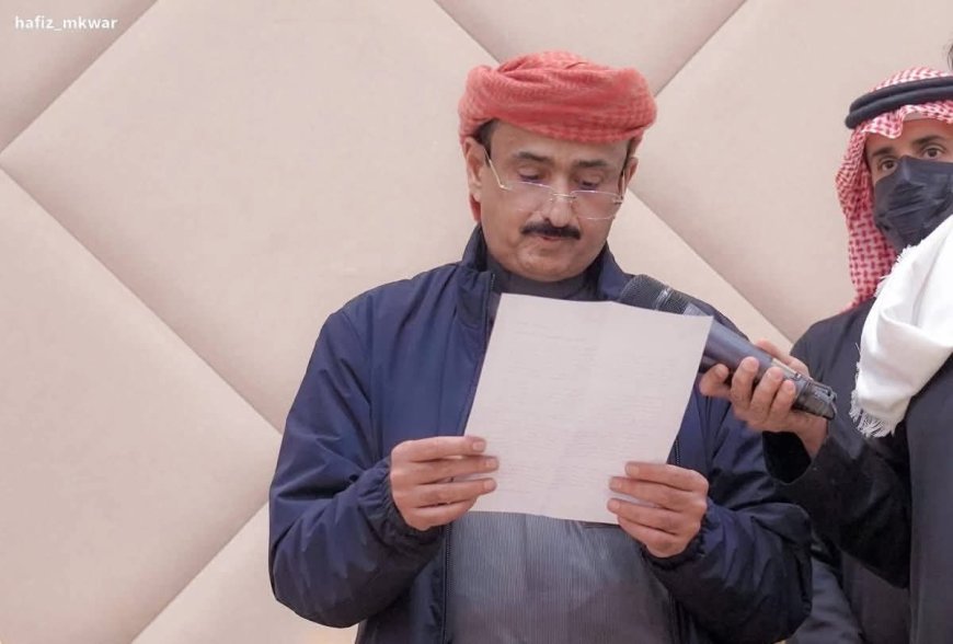 أحمد صالح يدعو أبناء شبوة لدعم محافظ المحافظة: المرحلة تتطلب وحدة الصف والتكاتف