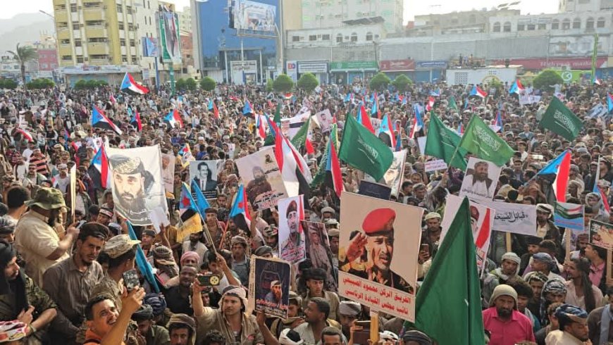 الدكتور محمد عبدالهادي: مليونية عدن تجدد الوفاء للدعم السعودي وتؤكد أن الأفعال هي ما ينتظره المواطن