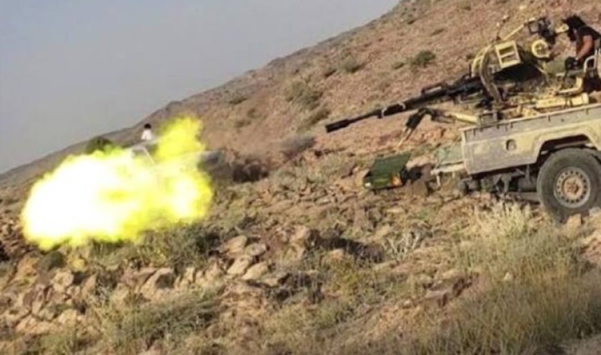 اعلام محور تعز : مصرع عنصر حو...ثي بعد تصدي القوات الحكومية تتصدى لمحاولة تسلل حوثية ...