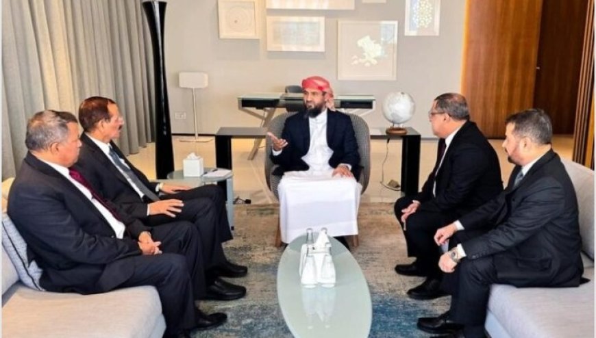 عضو الرئاسي المحرمي يشيد بالدعم المتواصل الذي تقدمه المملكة العربية السعودية لليمن...