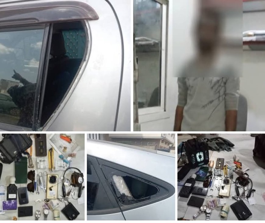 شرطة العاصمة عدن تطيح بأحد المتورطين في تنفيذ سلسلة من سرقات المركبات ...